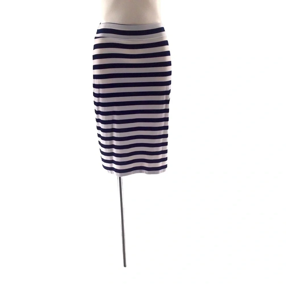 Susanna Monaco Revolve Sachi Blue&‎ White Stripe Inkwell Skirt